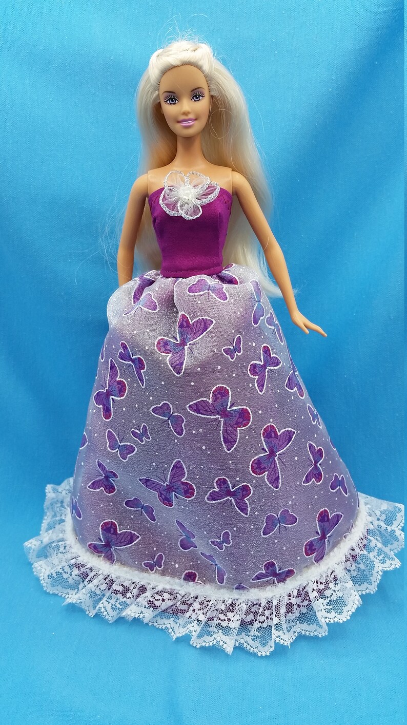 Barbie Ball Gown Dress Handmade Barbie Clothes | Etsy