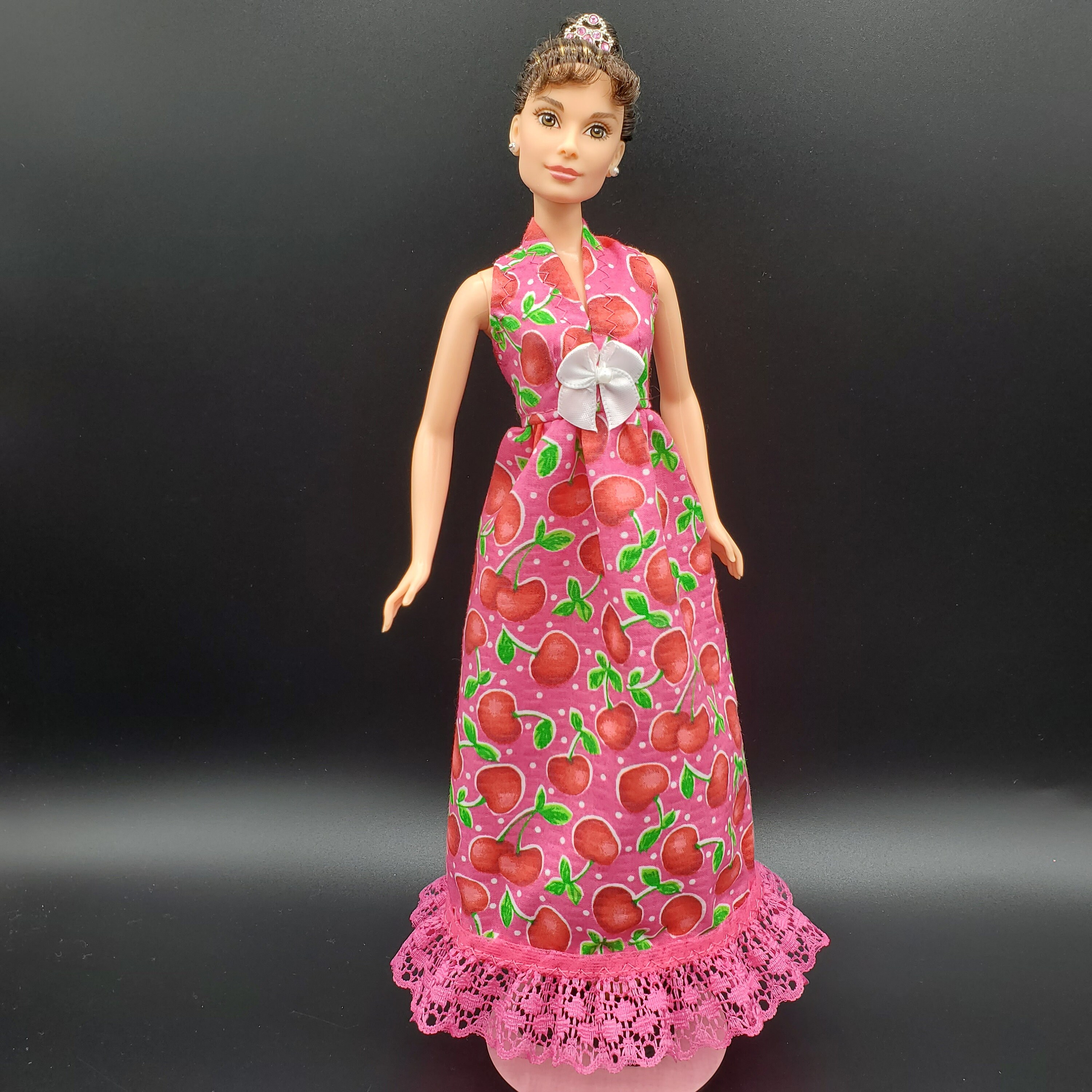 Barbie Vintage 1970s Style Dress Handmade Barbie Doll Clothes Etsy
