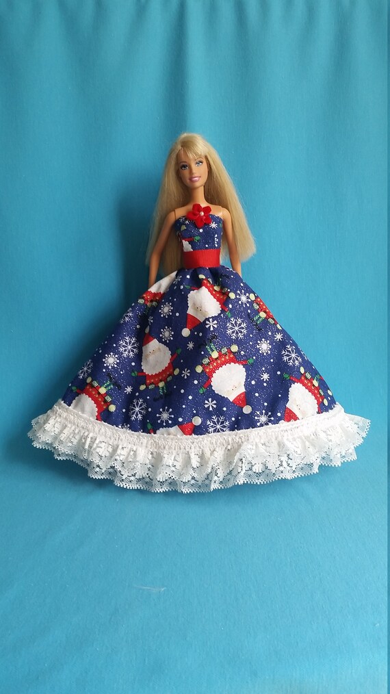 barbie doll christmas clothes