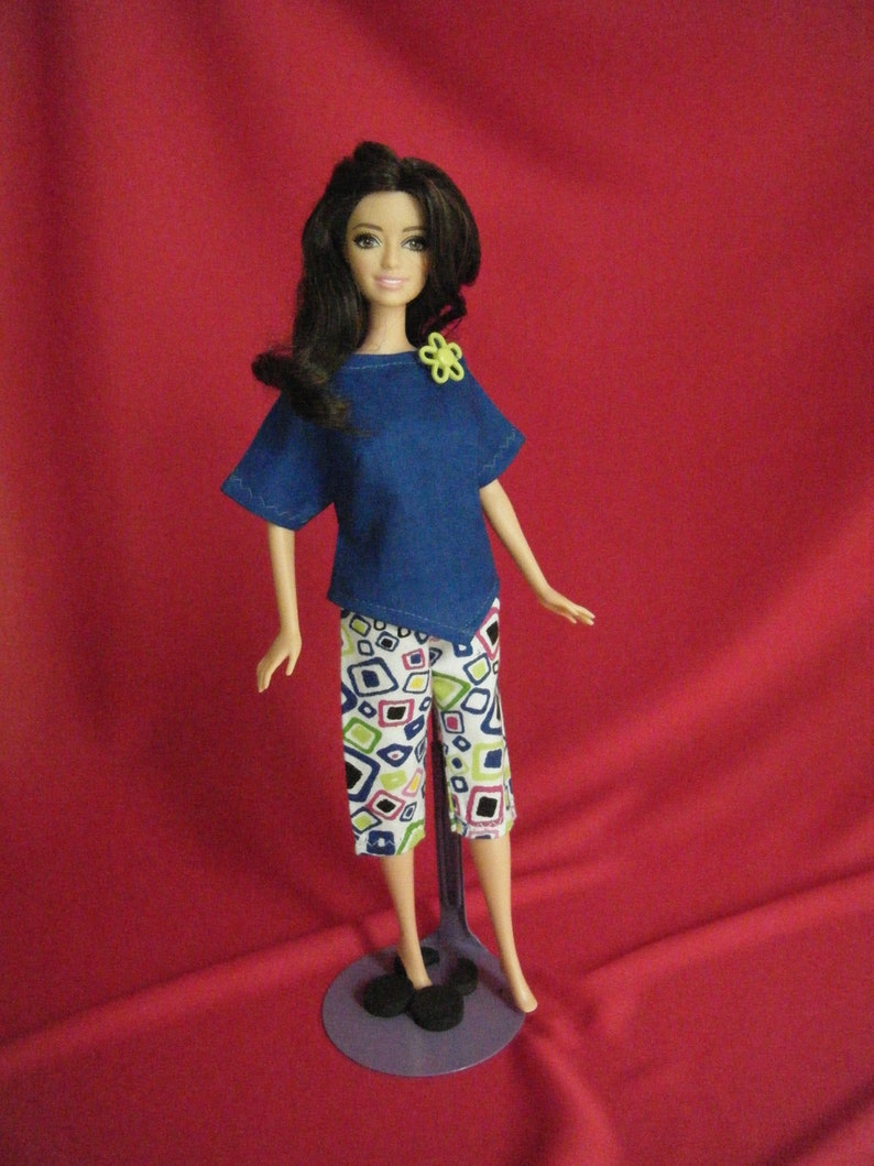 red barbie shirt