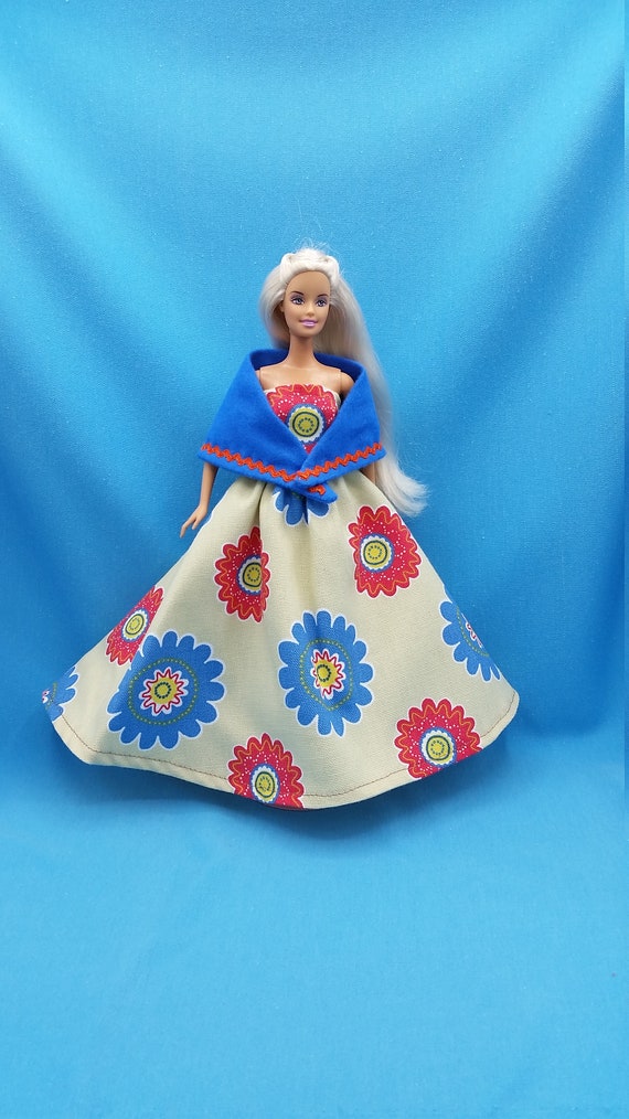 barbie with gown