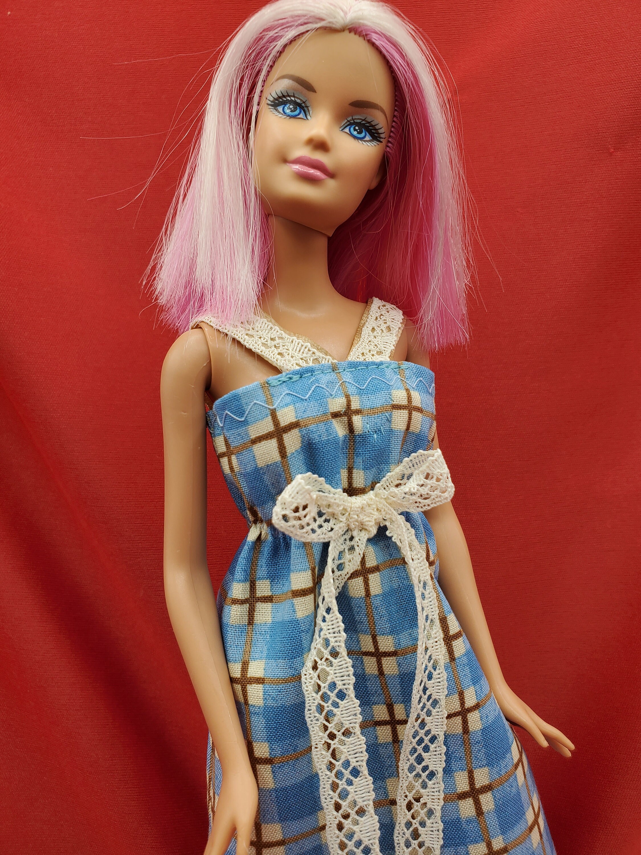 Barbie Nightgown Handmade Barbie Doll Clothes Etsy