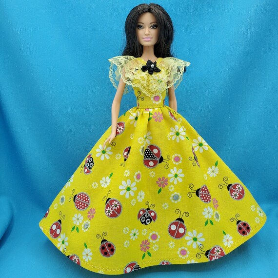 Fits Barbie Doll Barbie Clothes For Barbie Ballgown New Handmade For Barbie Flowers Dress For Barbie Doll Clothes For Barbie Gown Fits Barbie Doll Barbie Clothes For Barbie Ballgown New Handmade For Barbie Flowers Dress For Barbie Doll Clothes For Barbie Gown