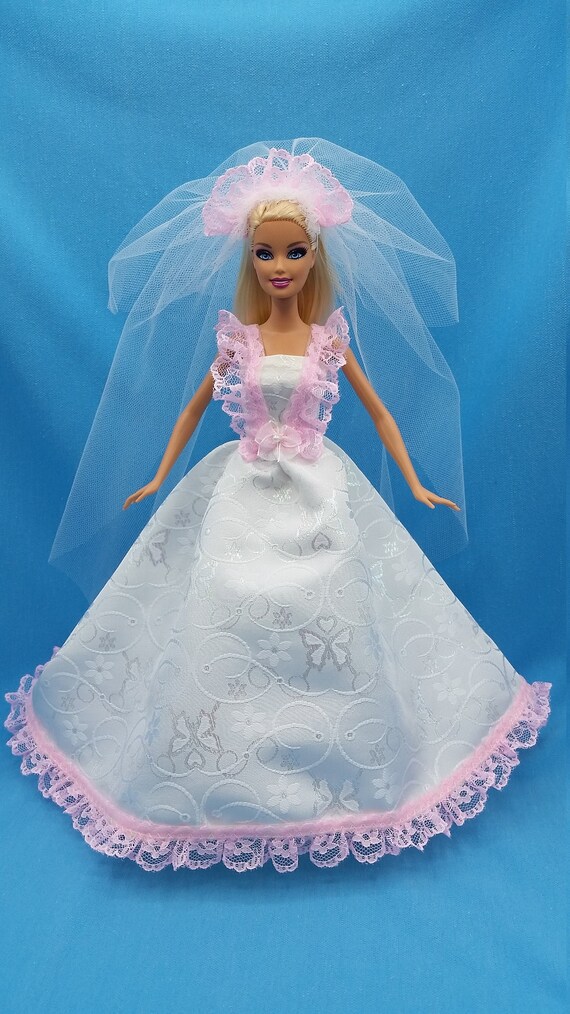 barbie in wedding dress