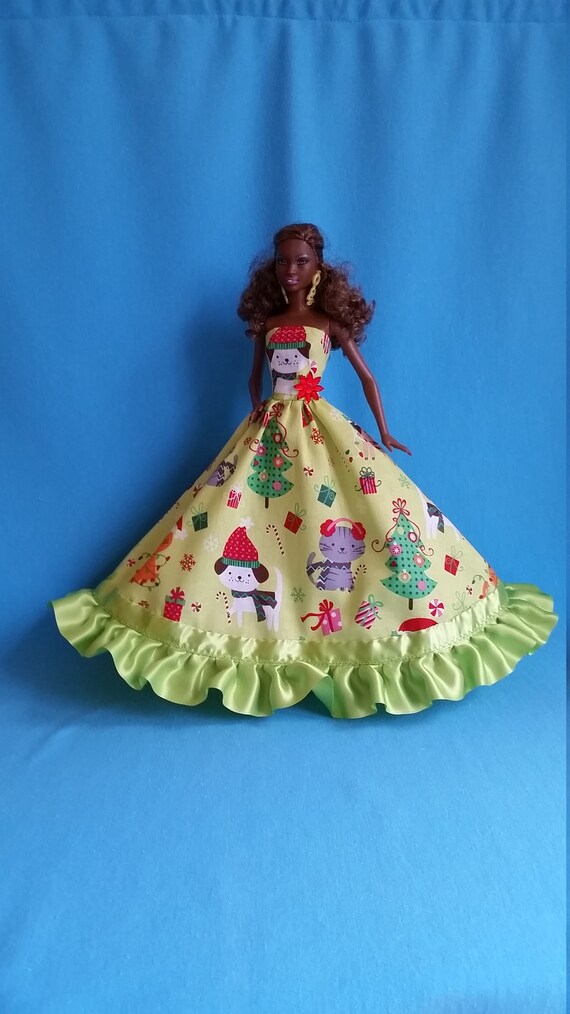barbie with gown