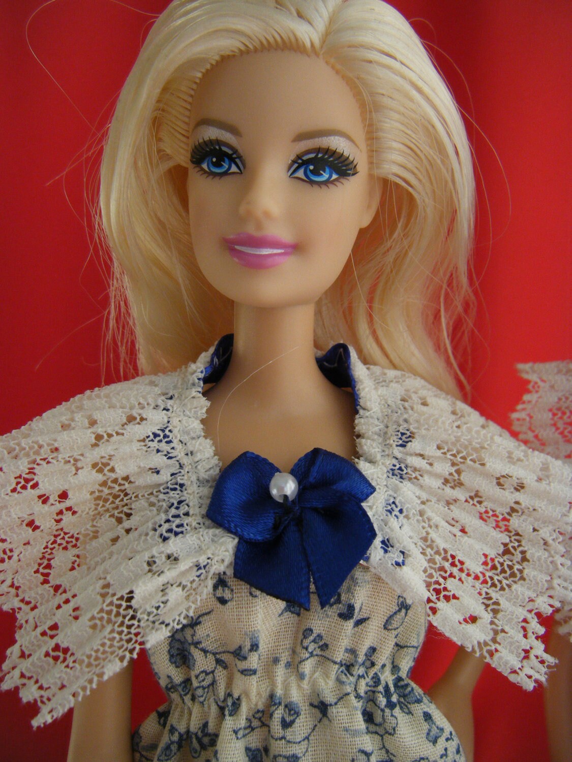 Barbie Blue Flowers Nightgown barbie doll clothes barbie Etsy