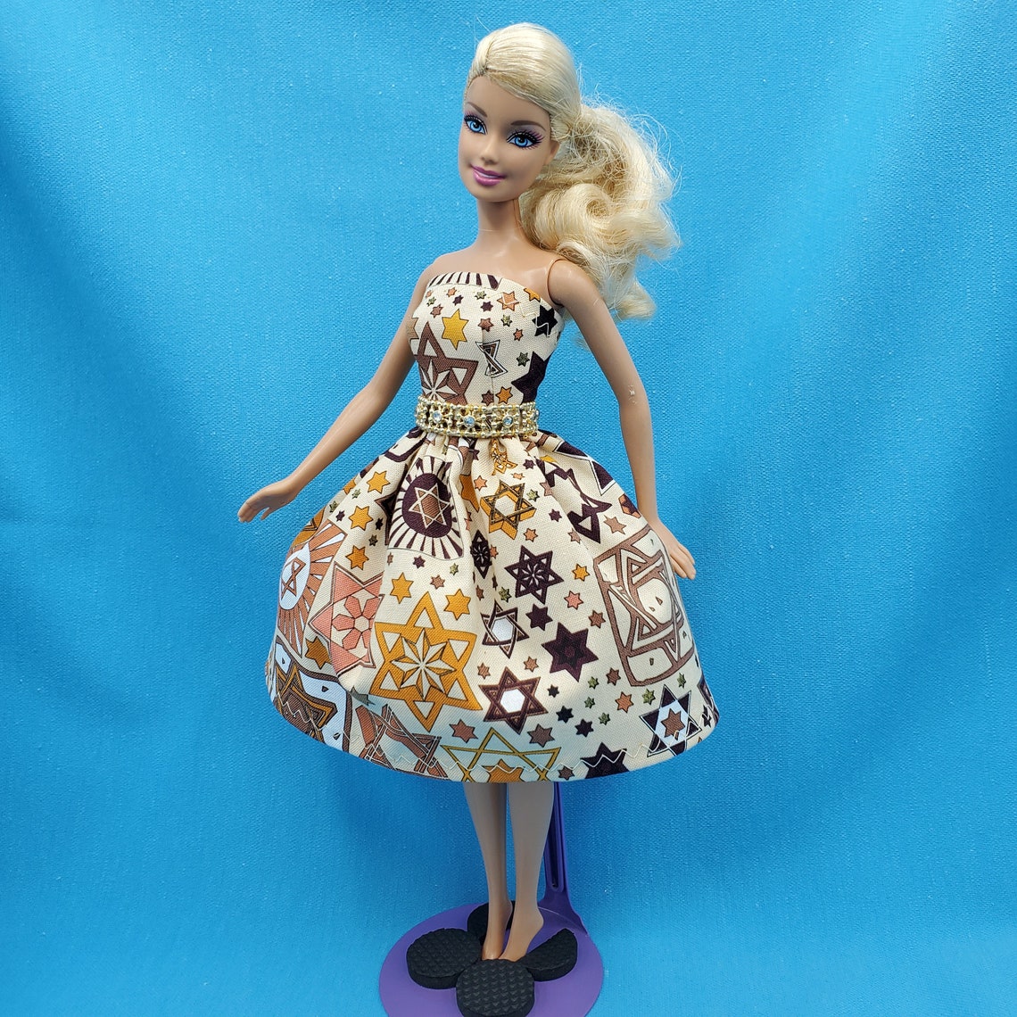 Jewish Barbie Dress handmade barbie doll clothes | Etsy