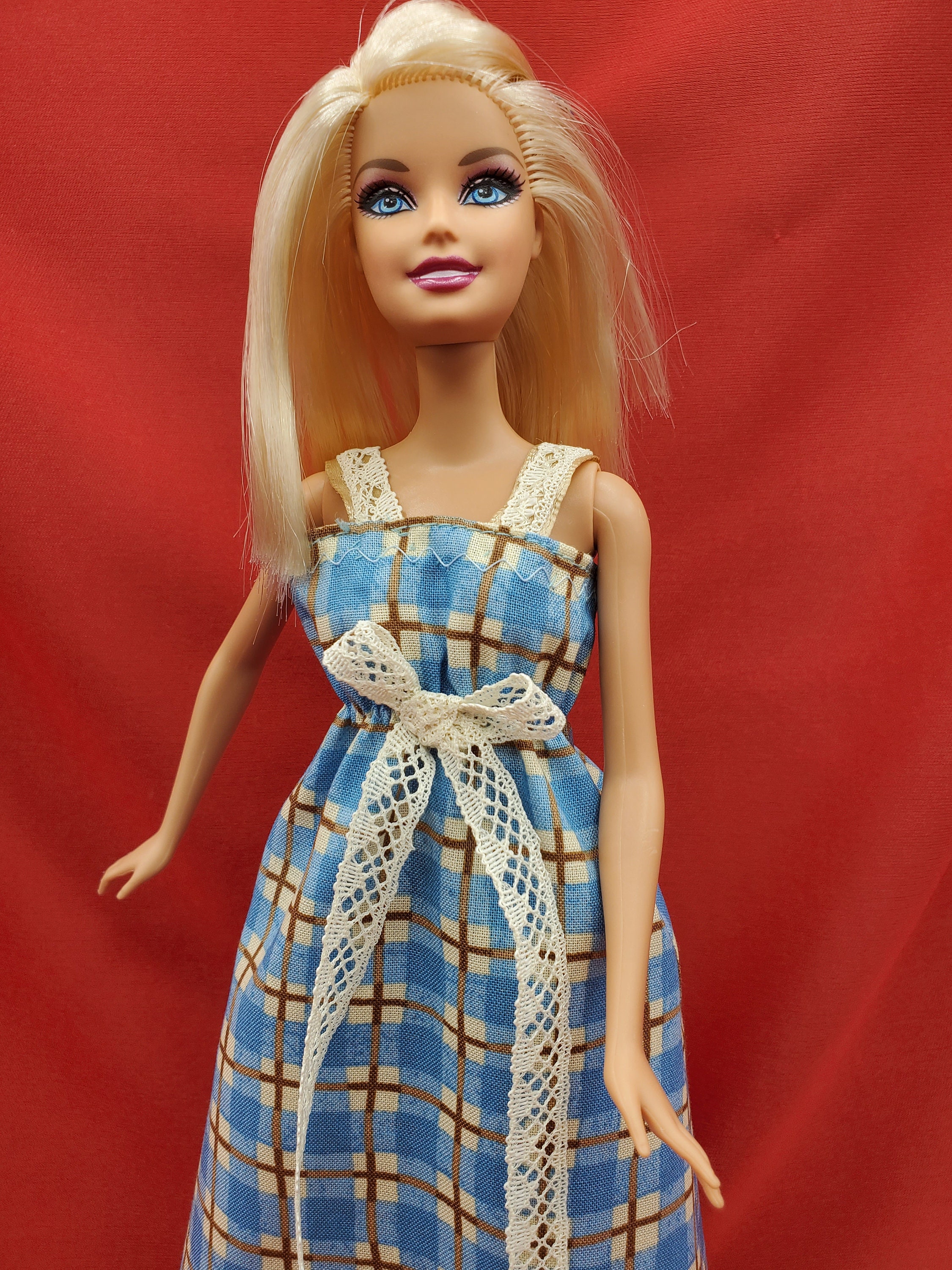 Barbie Nightgown Handmade Barbie Doll Clothes Etsy