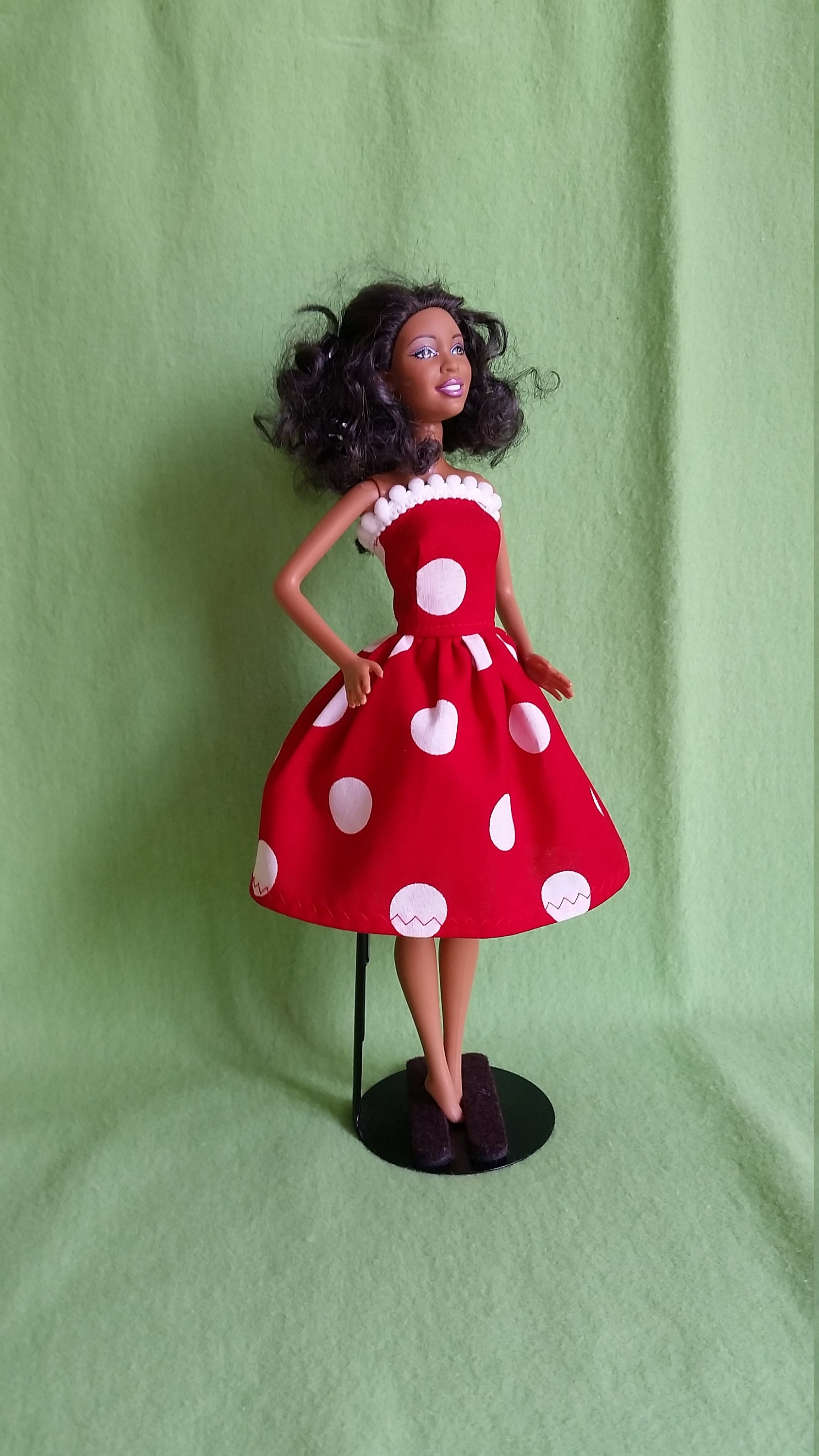 barbie polka dot dress
