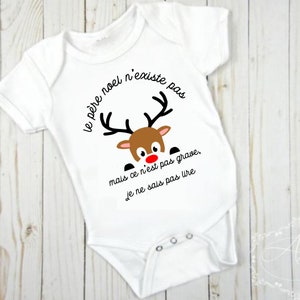 SVG le père noël n'existe pas, svg, SVG noël bébé, Mon premier noel SVG, Cricut fichier de découpe , Silhouette, png svg