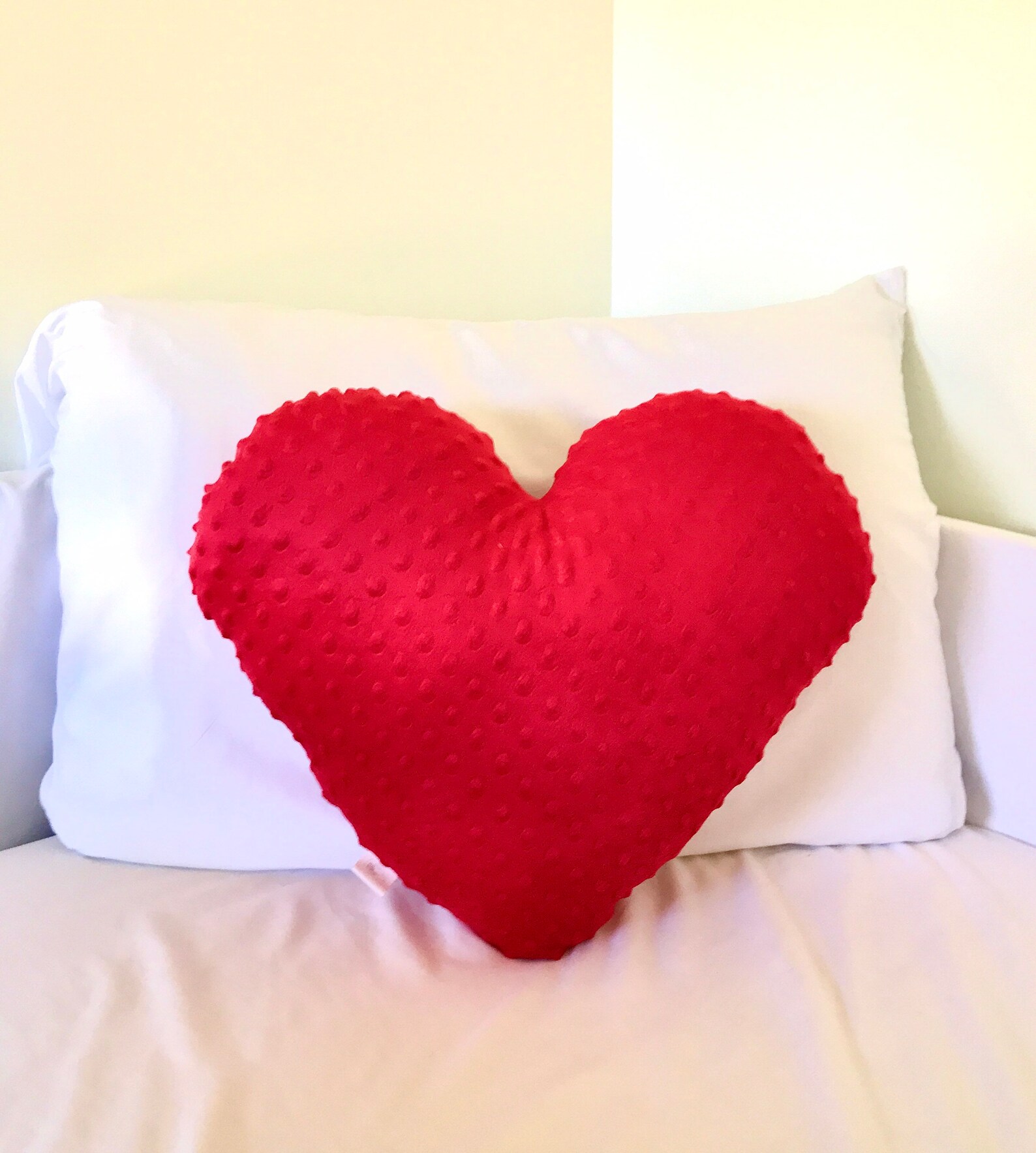 Heart Shaped Pillow Heart Decor Valentines Gift Heart Etsy