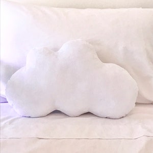 small white fluffy pillow