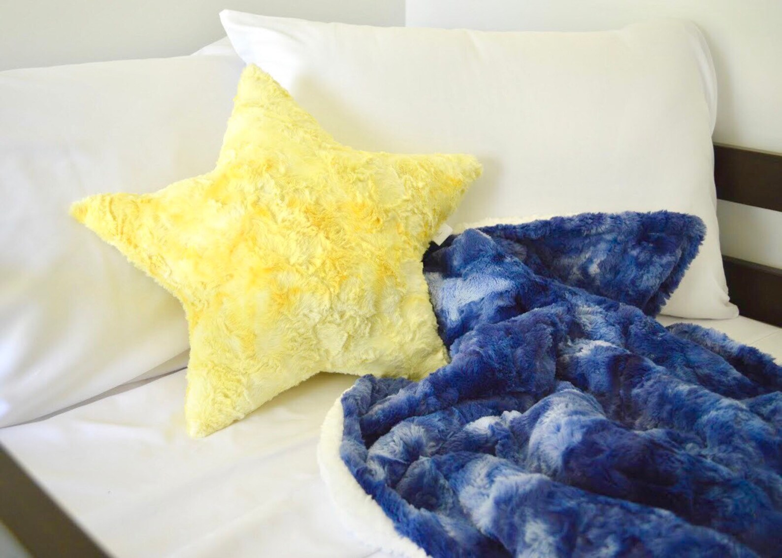 Large Star Pillow Yellow Star Pillow Twinkle Twinkle Little Etsy
