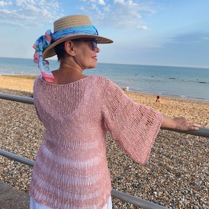 LOOSE LOOP TOP Pdf Knitting Pattern Only.beginner Friendly Knitting ...