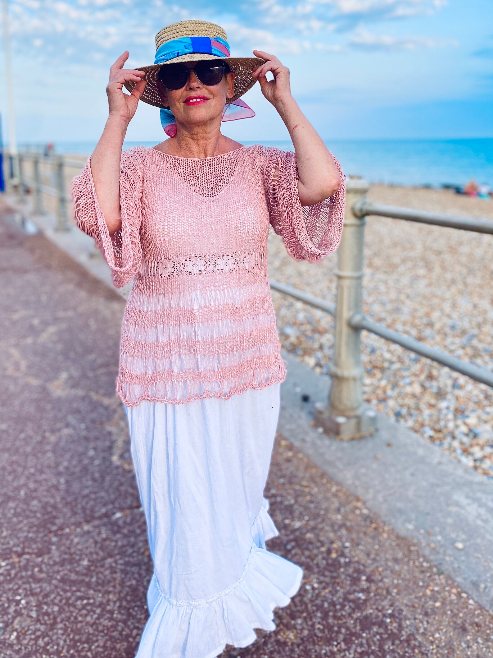 LOOSE LOOP TOP Pdf Knitting Pattern Only.beginner Friendly - Etsy