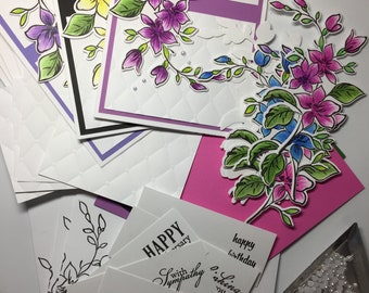 Thank You Card Kit Etsy