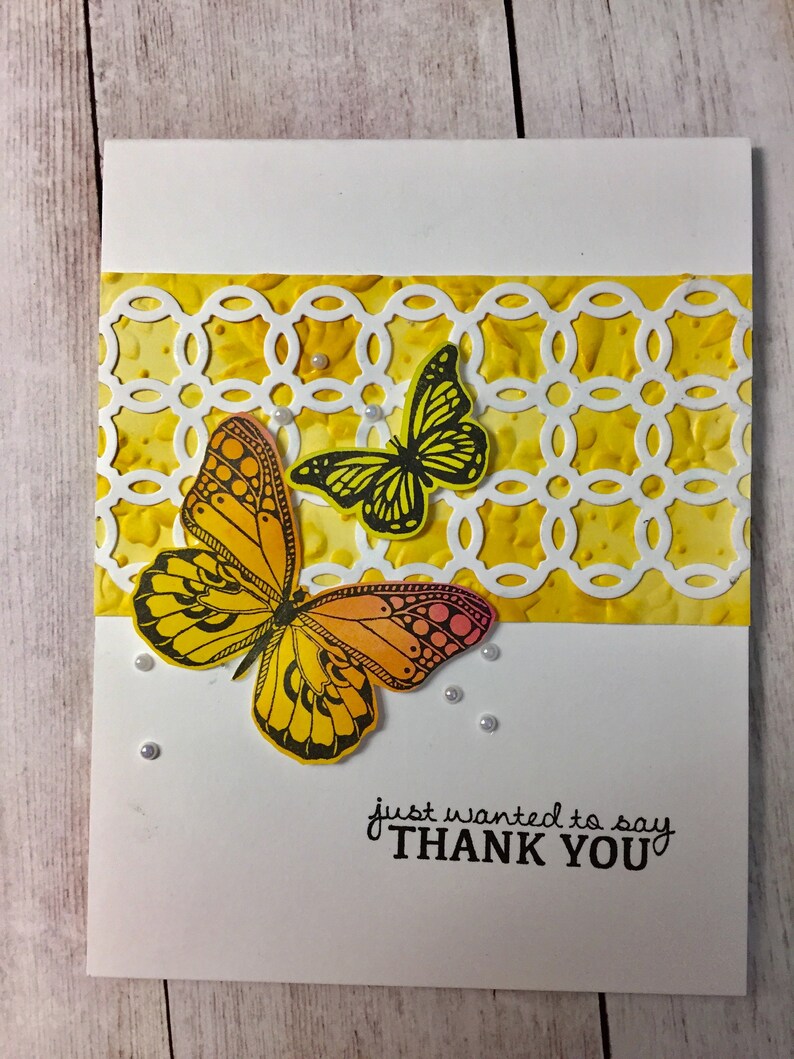 Handmade Card Kit Stamped Card Kit DIY Card Kit Custom Card Etsy