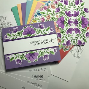 DIY Kartenset, Kartenherstellungsset, Bastelset, Benutzerdefiniertes Kartenset, Geburtstagskarte Set, Freundschaftskarte Set, Dankeskarte Set, Muttertagskarte Set