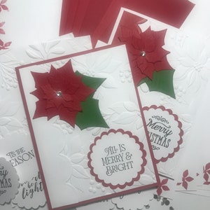 Kit de cartes de Noël, Kit de cartes à faire soi-même, Kit de cartes de vœux, Kit de créations artisanales de Noël, Kit de fabrication de cartes, Carte de Noël personnalisée, Carte de Noël