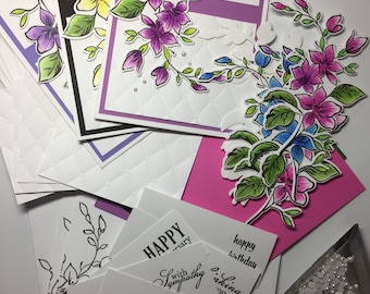 DIY Card Kit, Custom DIY Card Kit, Birthday Card Kit, Thank You Card Kit, Sympathy Card Kit, Friendship Card Kit, All Occasion Card Kit