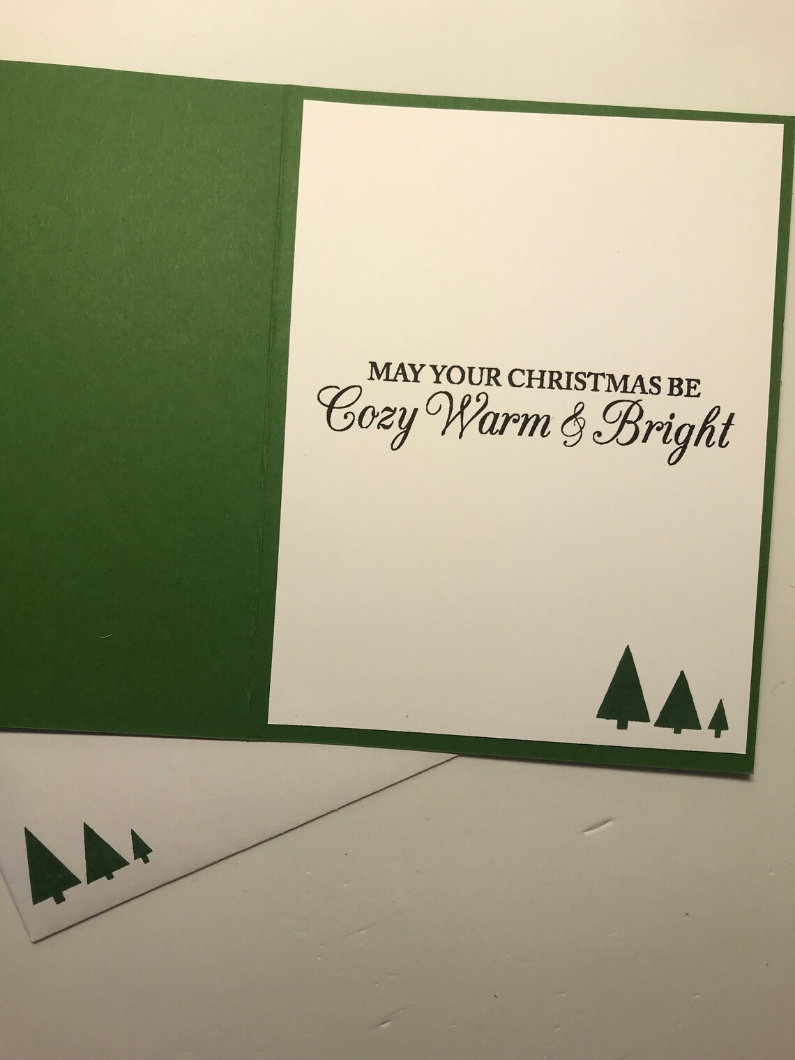 DIY Card Kit DIY Christmas Card Kit Christmas Card Custom Etsy
