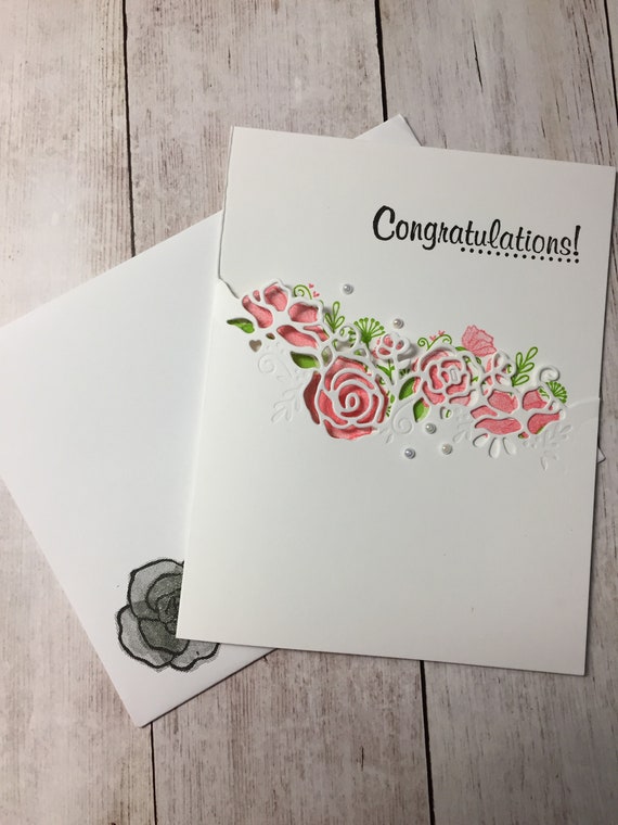 Handmade Stampin up Thank You Card Set