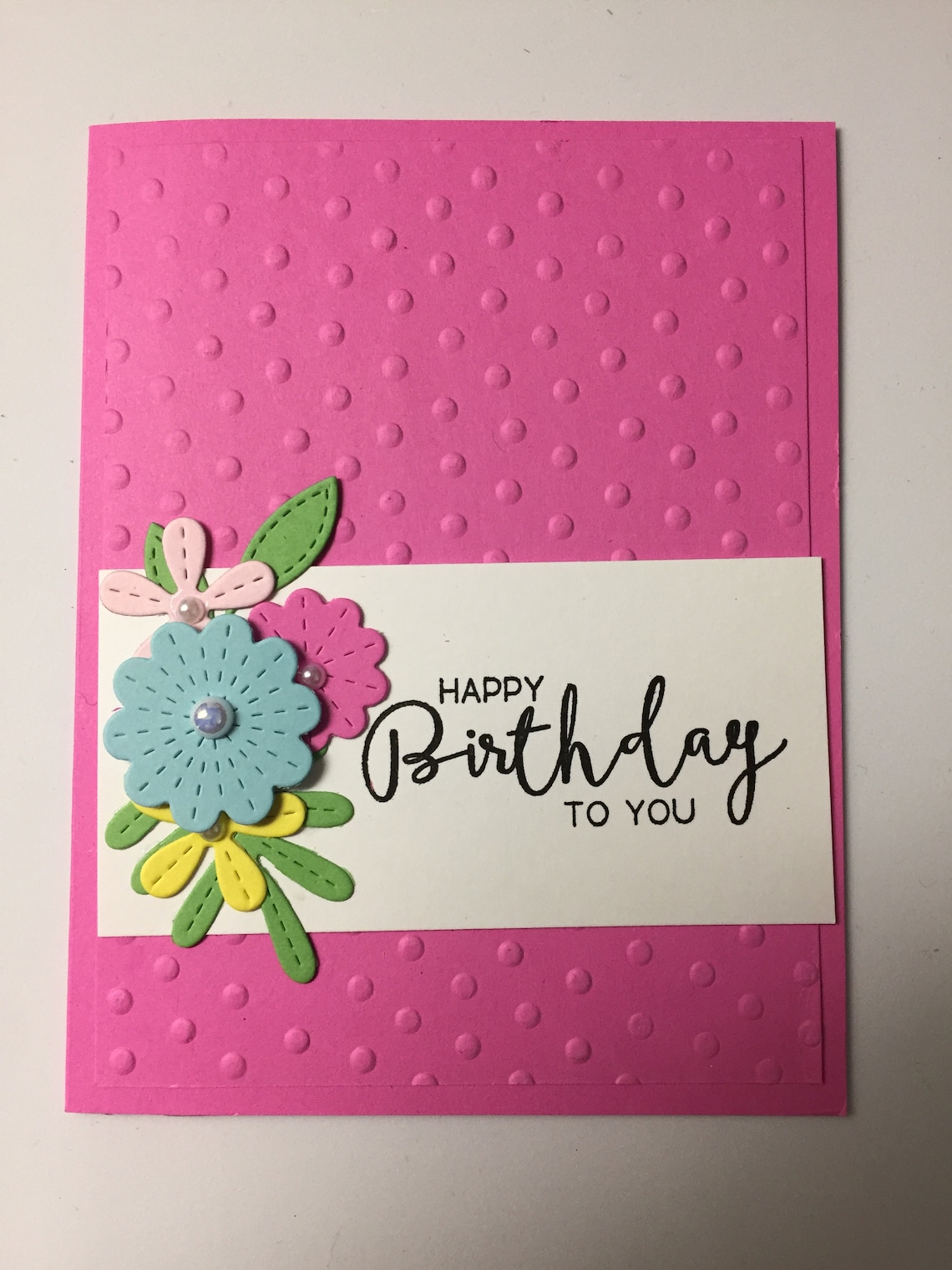 Handmade Card Kit Hand Stamped Card DIY Card Kit Custom Etsy