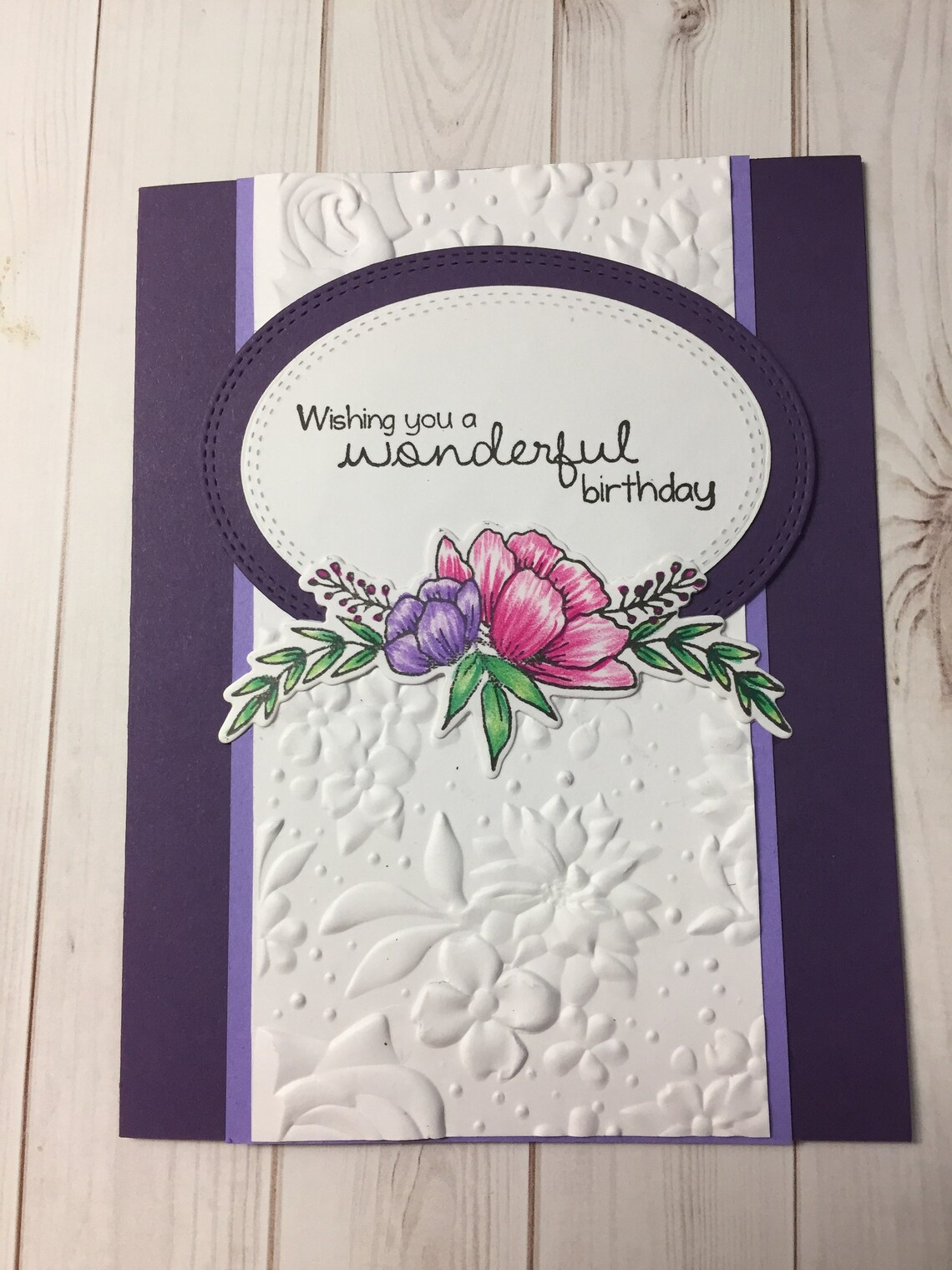 Handmade Card Kit Stamped Card Kit DIY Card Kit Custom Card Etsy