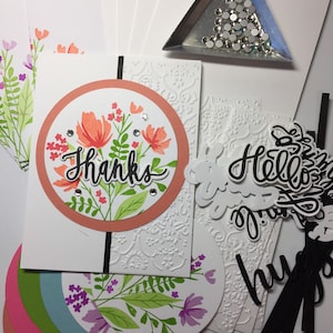 DIY Karten-Kits, Handgemachte Karte, Geburtstagskarten, Benutzerdefinierte Kartenkits, Dankeskarten, Thinking of you Karten, Muttertagskarte, Freundschaftskarten