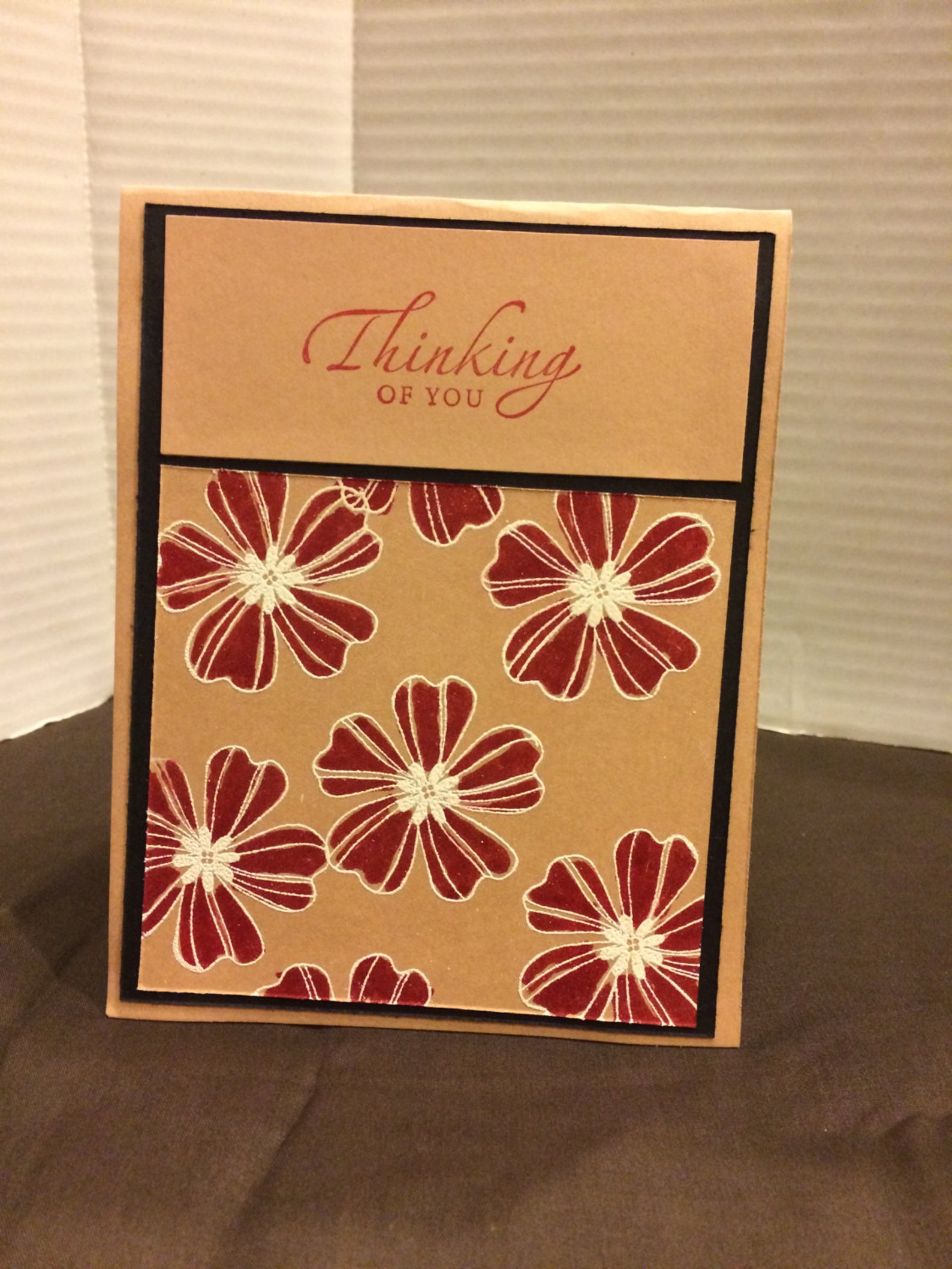 Handmade Card Kit Hand Stamped Card Kit Stamped Card Kit Etsy