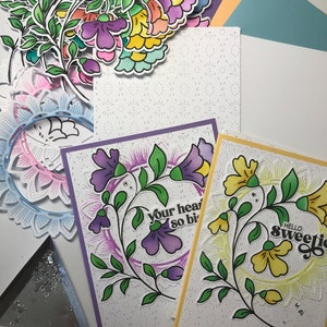 DIY-kaartenset, kaarten maken, knutselset, aangepaste kaartenset, verjaardagskaartset, bedankkaartset, vriendschapskaartenset, gestanste kaartenset