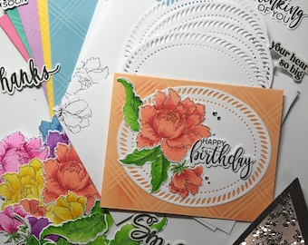 DIY Card Kit: Custom Sentiments, Handmade Cards