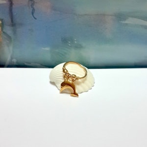 14K Gold Filled Dolphin Helix Hoop,Sterling Silver Helix Piercing,Gold Cartilage Earring,16G 18G 20G 22G,Nautical Jewelry,Gift Shopping,Sale