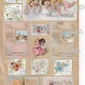 Vintage Scrapbook Ephemera Printable / Over 25 Printables / Spring ...