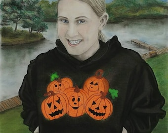 Custom Portrait, Custom Order, Pastel Portrait, Custom Drawing, Commissioned Portrait, Family Portrait, Pencil Drawing, People Portrait