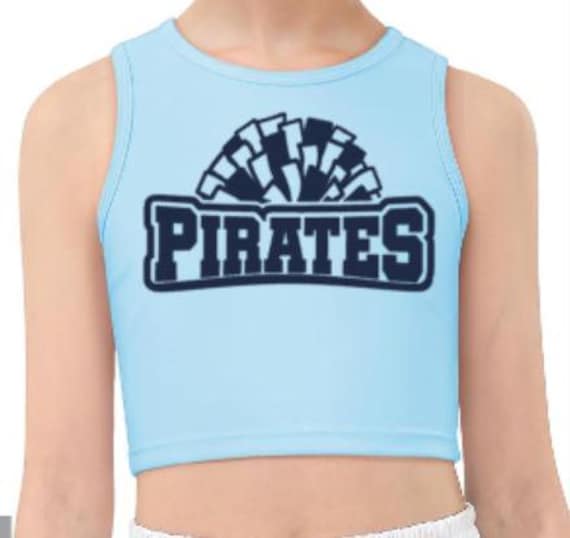 Pirates Girls Athletic Tank Tops Sleeveless Round Neck
