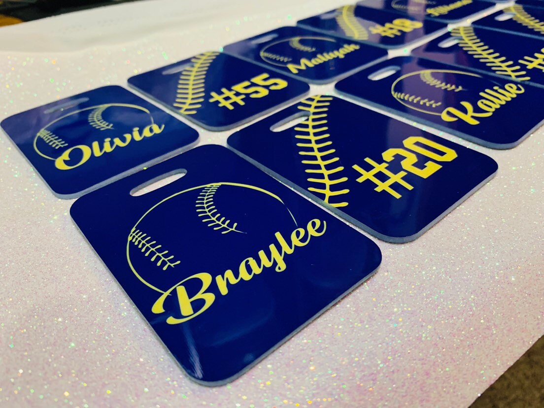 Custom Sublimated Luggage Bag Tags 2.75in X 4in Includes Etsy