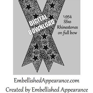 Modèle SVG avec strass complet en forme d&#39;étoile en téléchargement numérique par apparence embellie