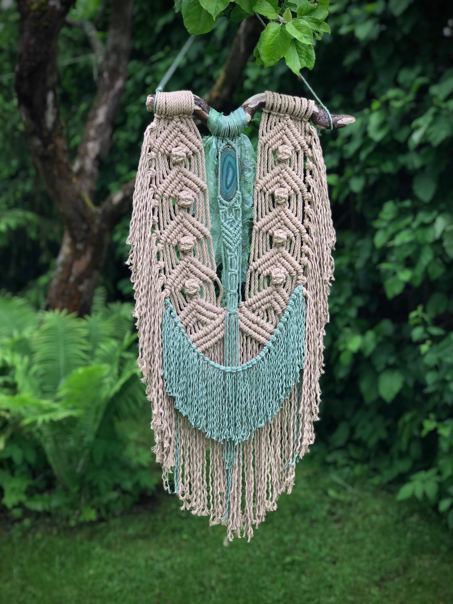 Macrame Wall Hanging / Wedding Wall Hanging / Macrame Wall Hanger ...