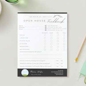 Feedbacksjabloon open huis