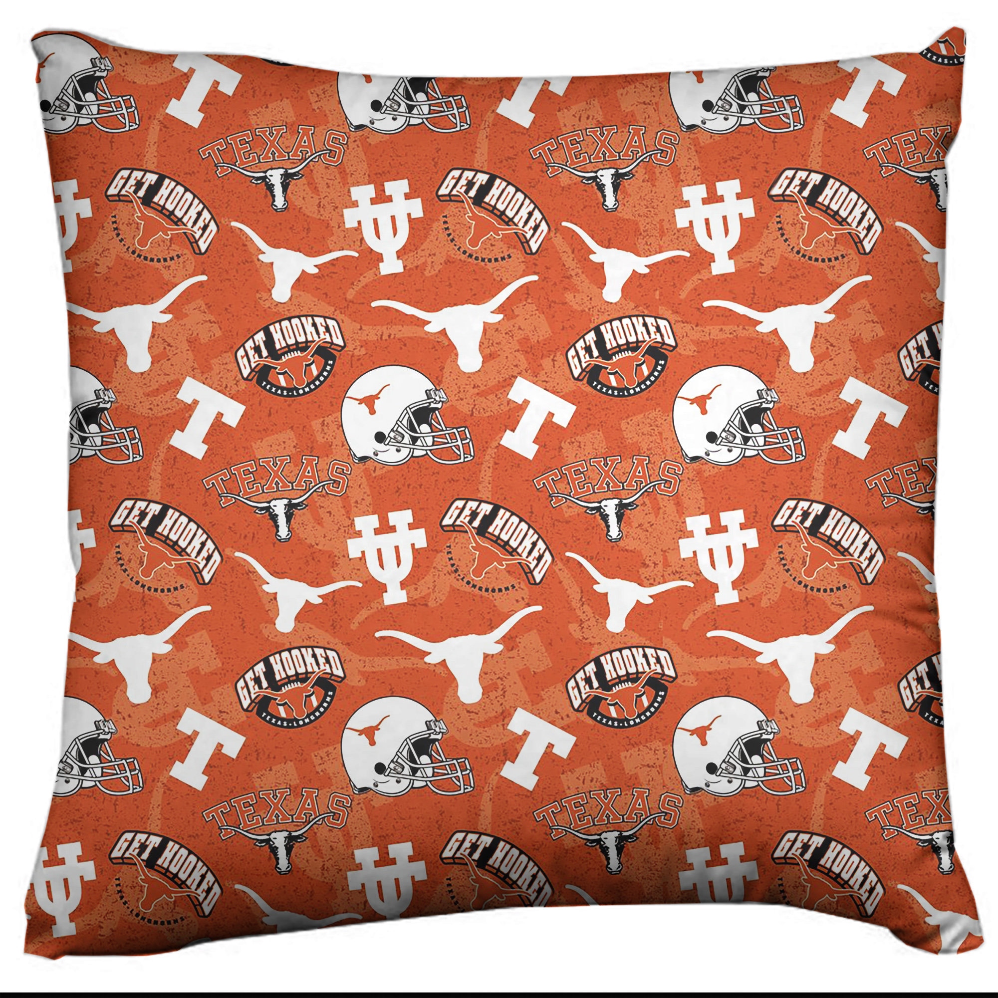 Texas Longhorns College Sports Team Decorative Pillow Sham Etsy