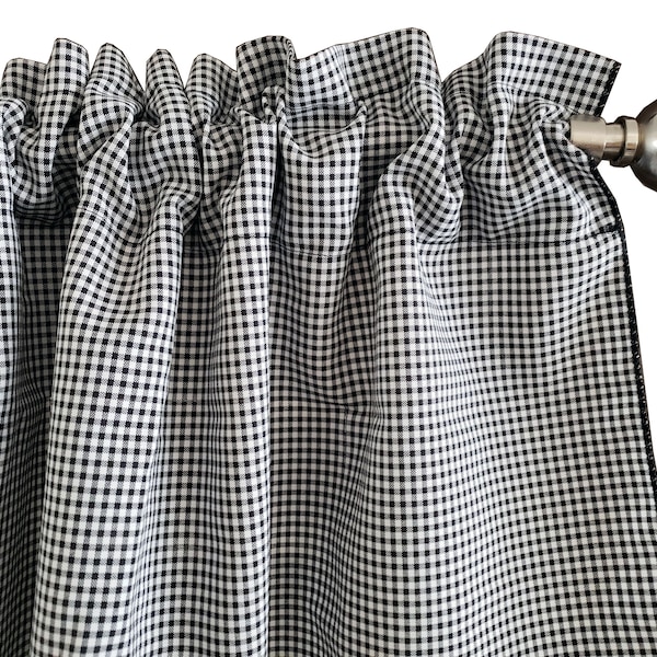 Gingham Valance Etsy