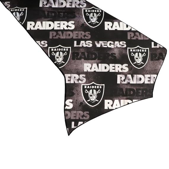 Las Vegas Raiders 100% Baumwolle Tischläufer / Home Esstisch Dekor / Sport  Events / Feiertage und Partys / Tailgate / Fußball Fans | Tischläufer