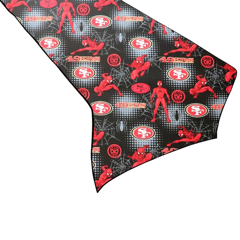 Spiderman 100% Cotton Print Table Runner Kids Birthday Party Home ...