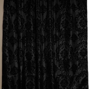 Damast-Druck-Taft-Polyester-Vorhang-Panel / Fenster-Dekor / Fensterbehandlungen / Hintergrund