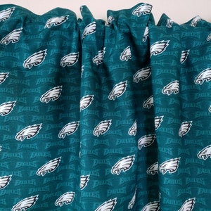Zasłona lub lambrekin sportowy Philadelphia Eagles Football o szerokości 58 cali
