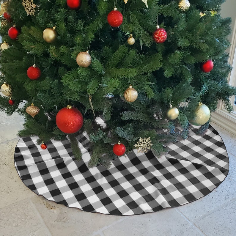Buffalo Check Tree Skirt 