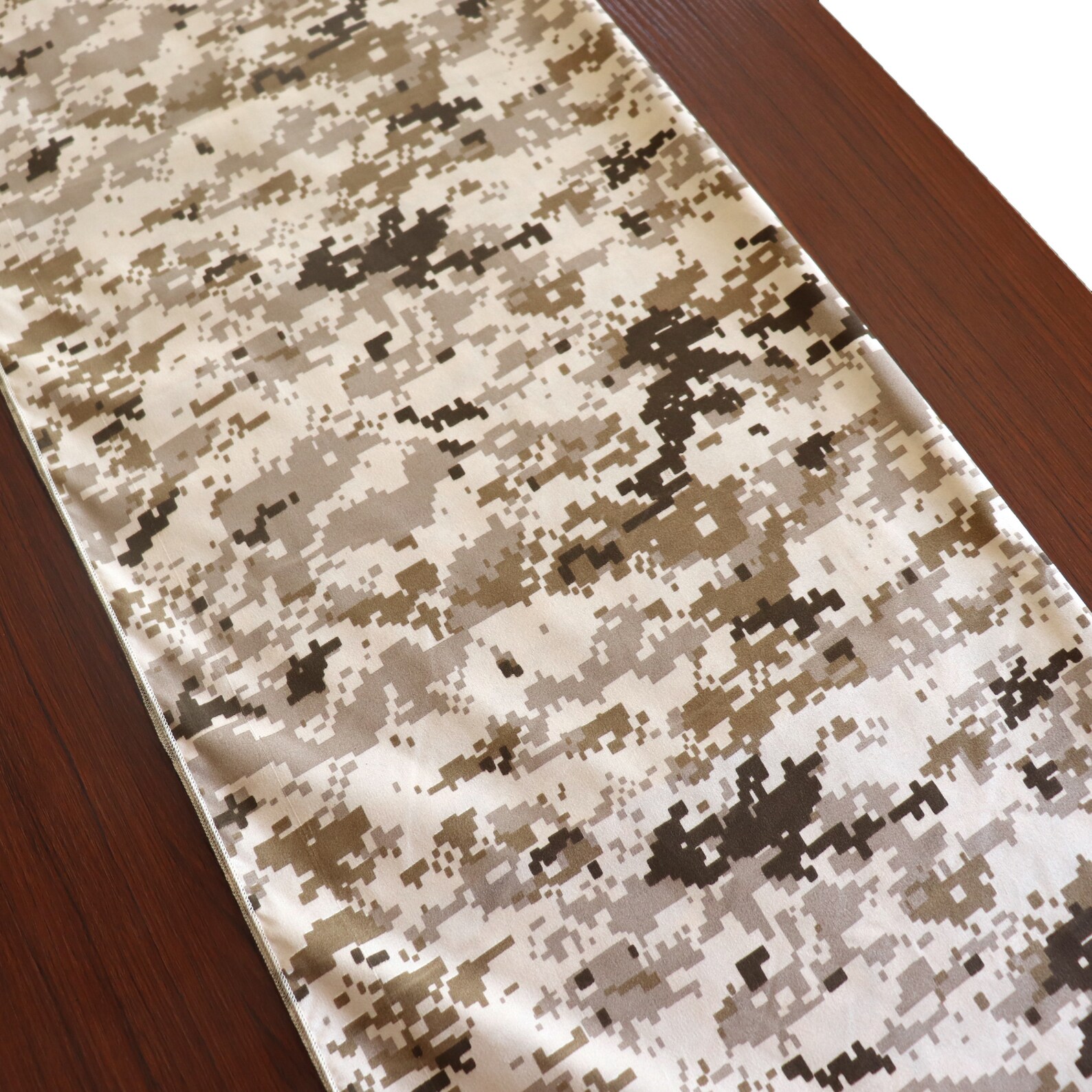 Camouflage Army Print Cotton Table Runner Home Décor / Wedding Etsy UK