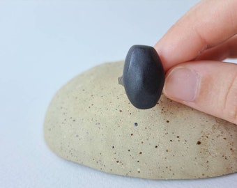 Matt black ceramic adjustable ring