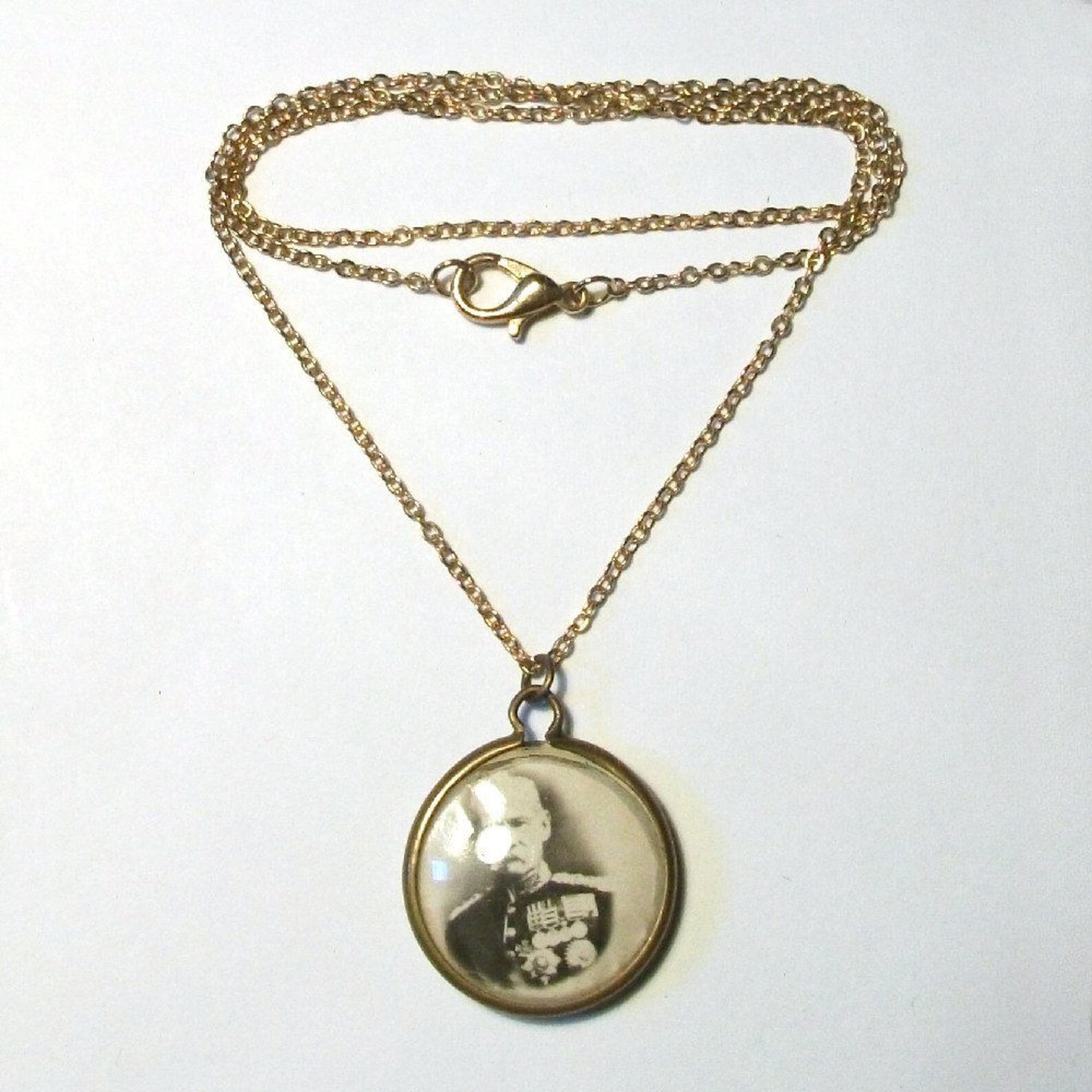 Antique Locket Pendant Edwardian Double Sided Photograph Glass Etsy